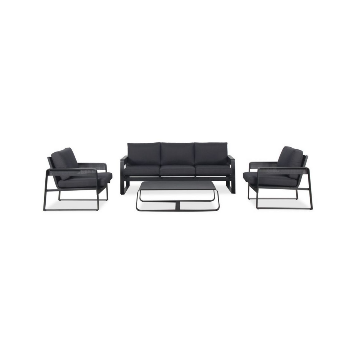 Mallorca 4-Piece Set Outdoor Lounge Suite