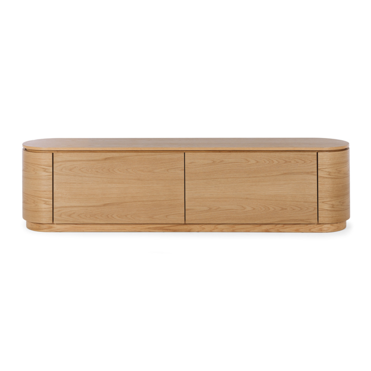 Akita Natural Oak Tv Stand (Oak Top)