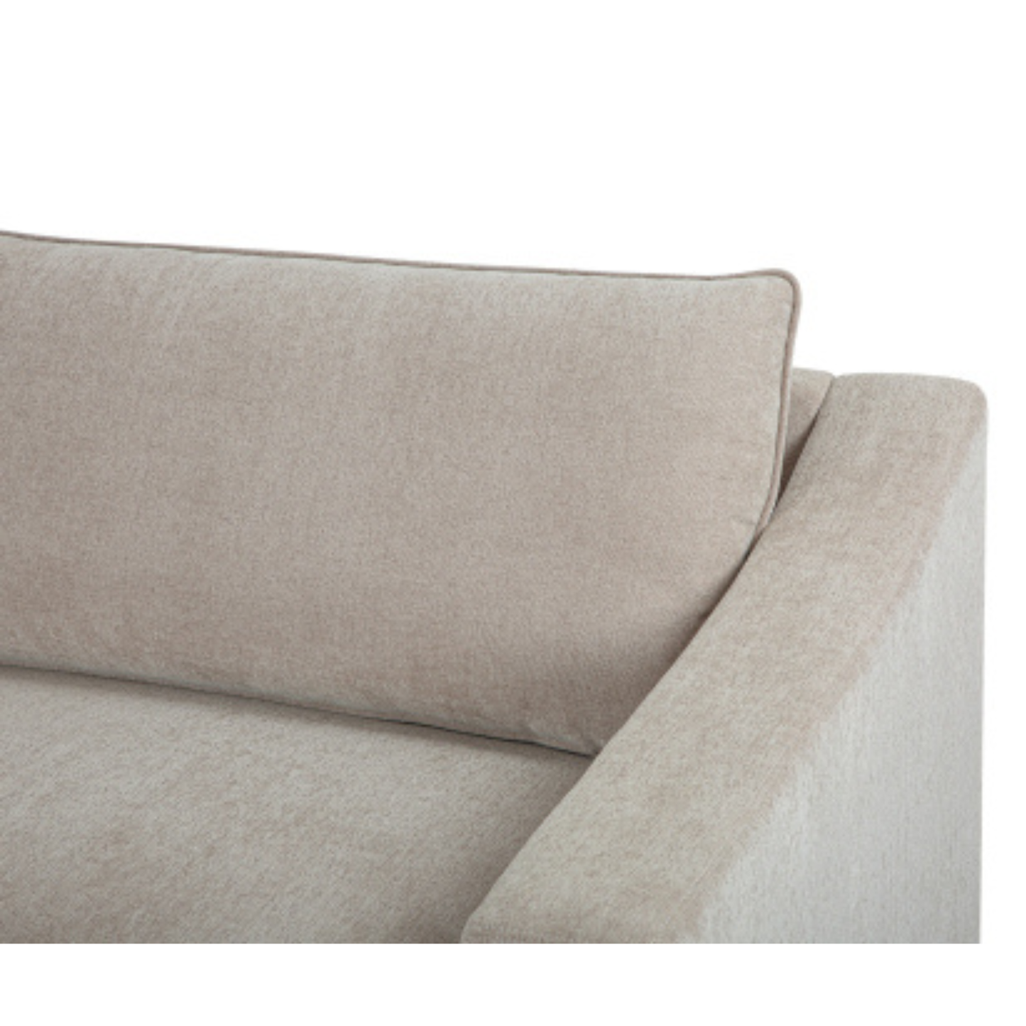 Asha 3 Seater Sofa - Latte