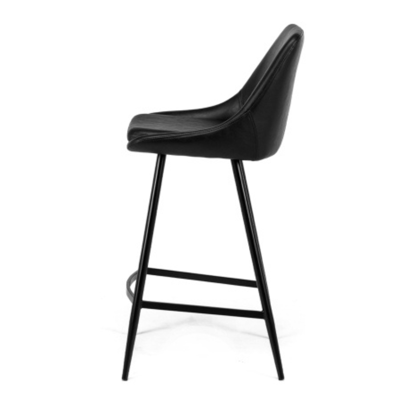 Bari Barstool Black PU