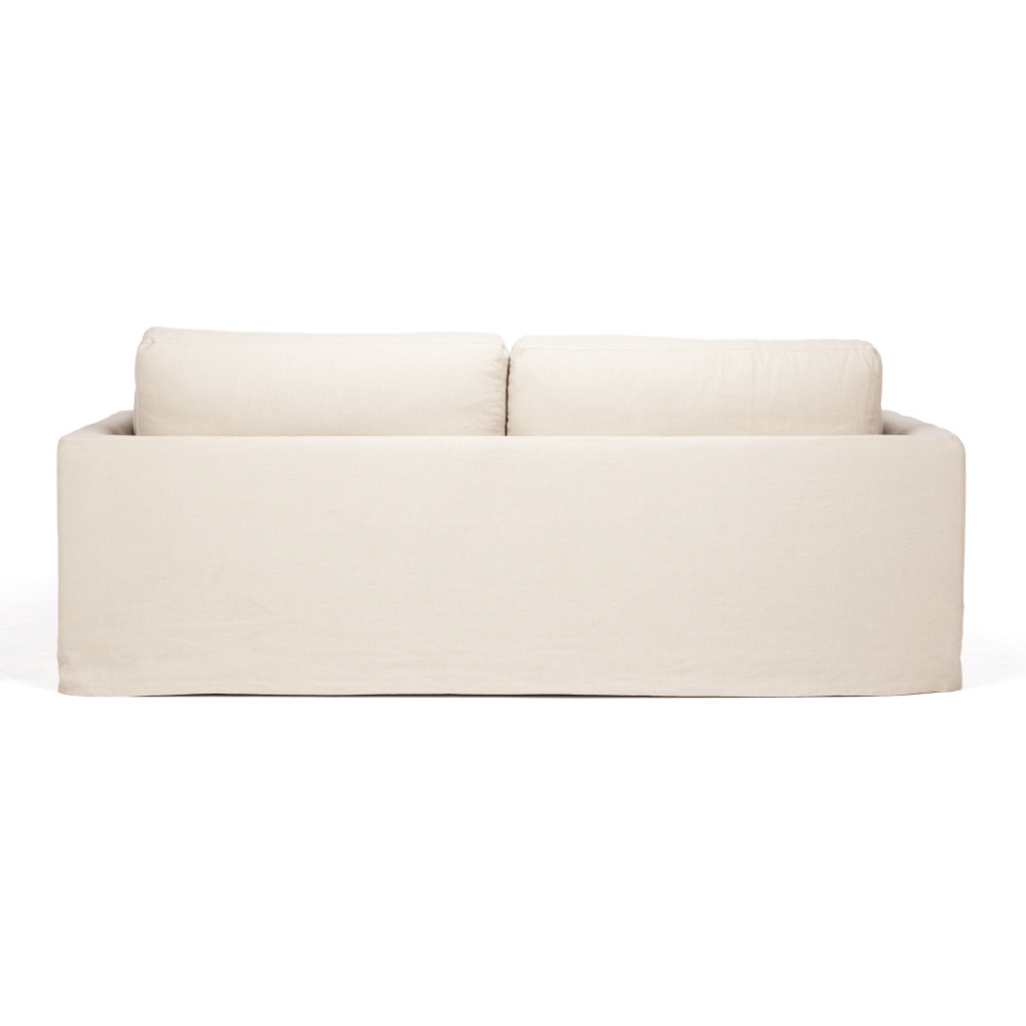 CARSON 3 Seat Slipcover Sofa - Oatmeal