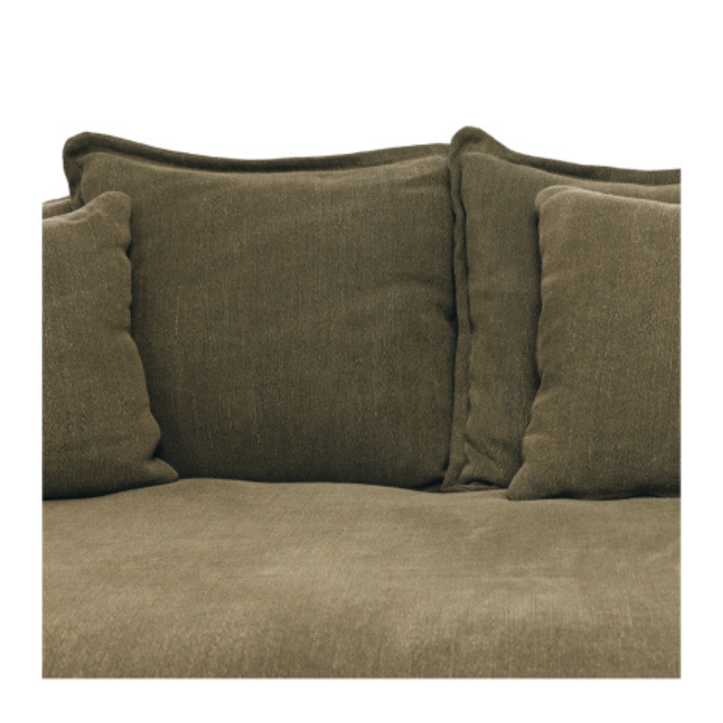 CLOUD 3 Seat Slipcover Sofa/Daybed - Khaki