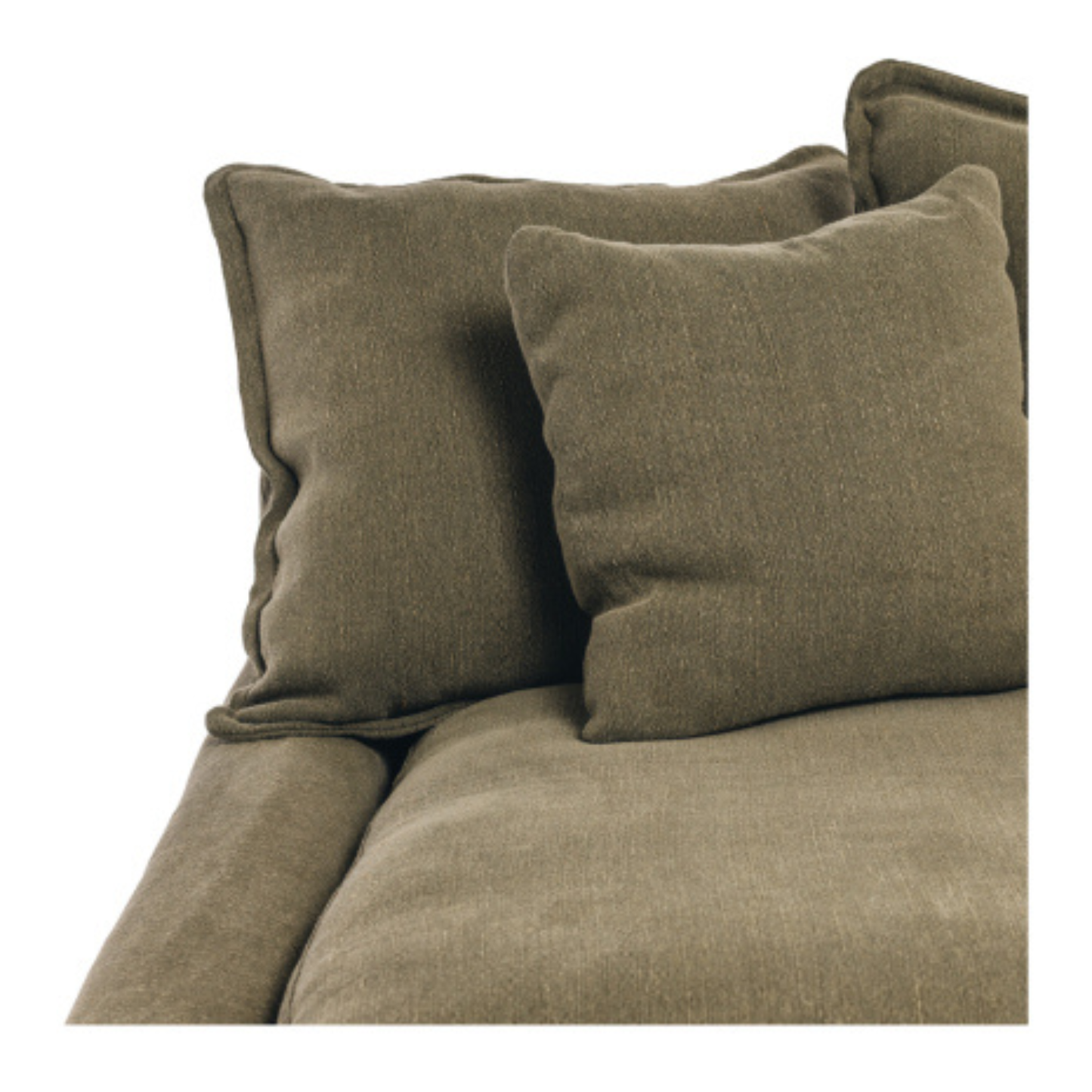 CLOUD 3 Seat Slipcover Sofa/Daybed - Khaki