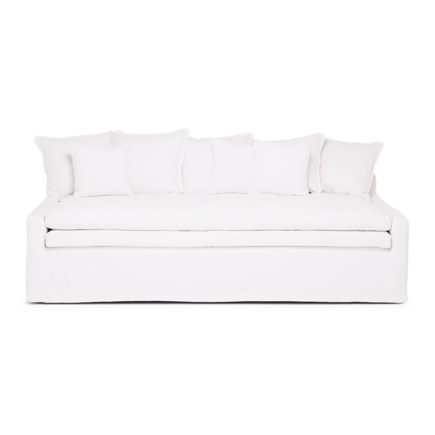 CLOUD 3 Seat Slipcover Sofa/Daybed - White