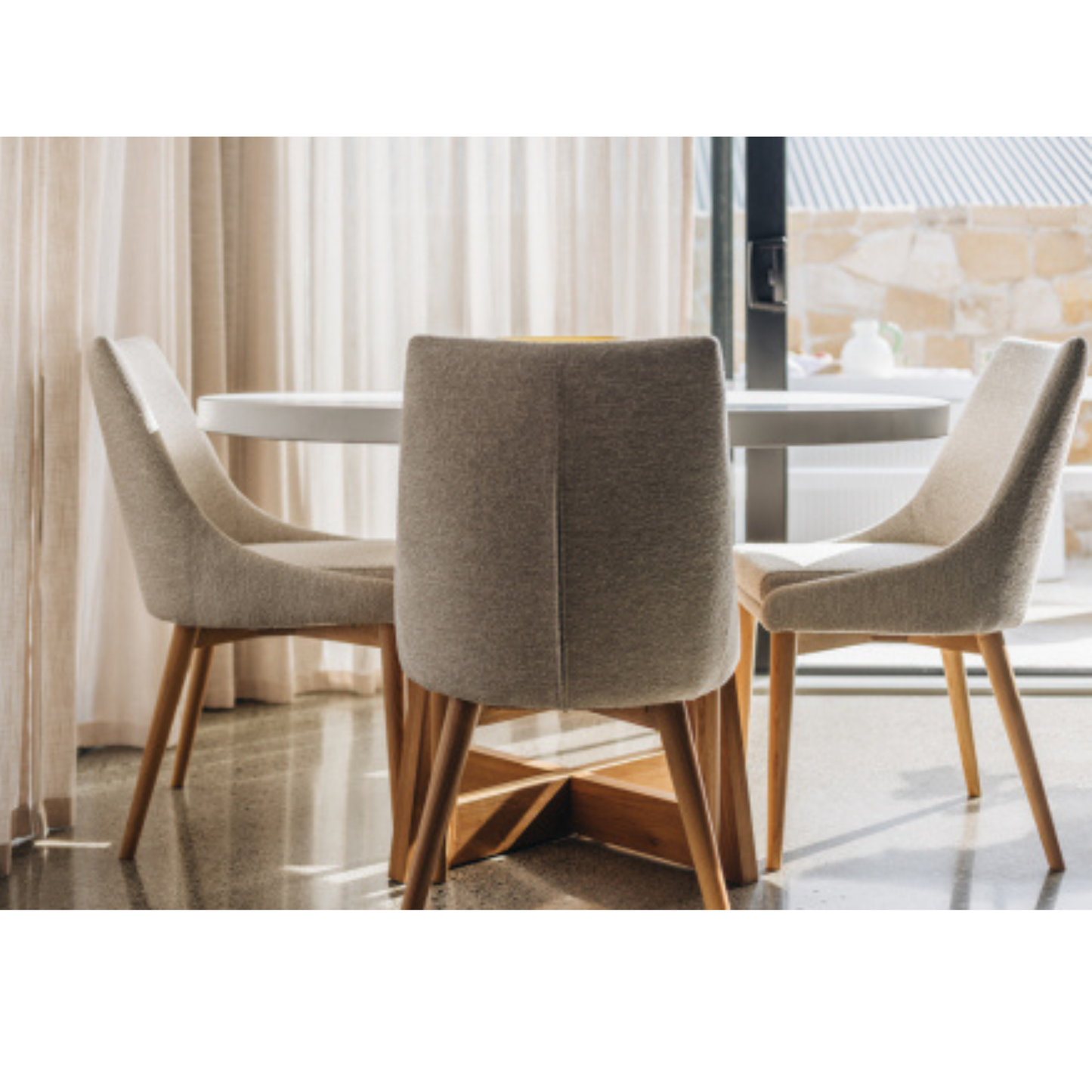 Echo Concrete Rd Dining Table 130