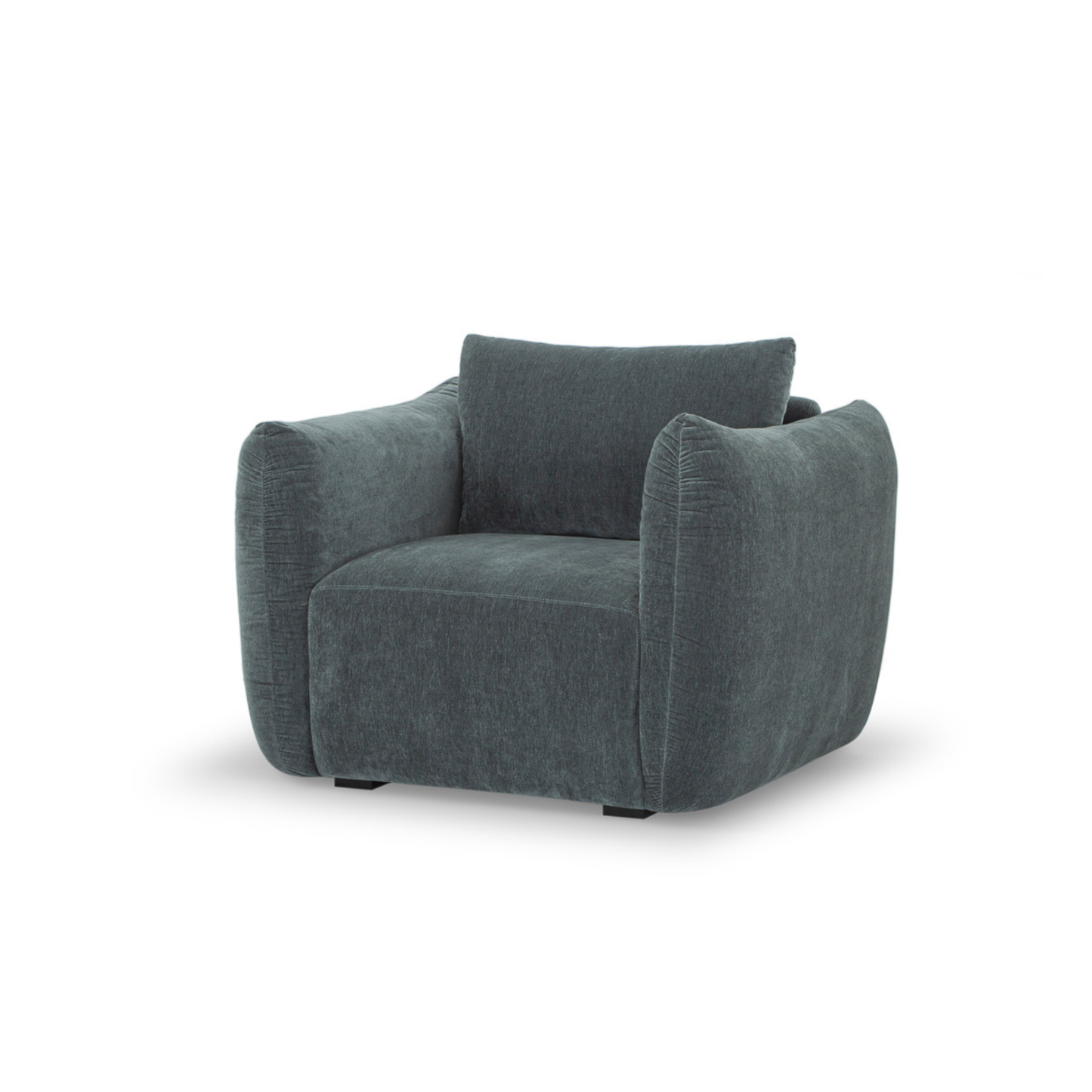 Grace Armchair - Dust Blue