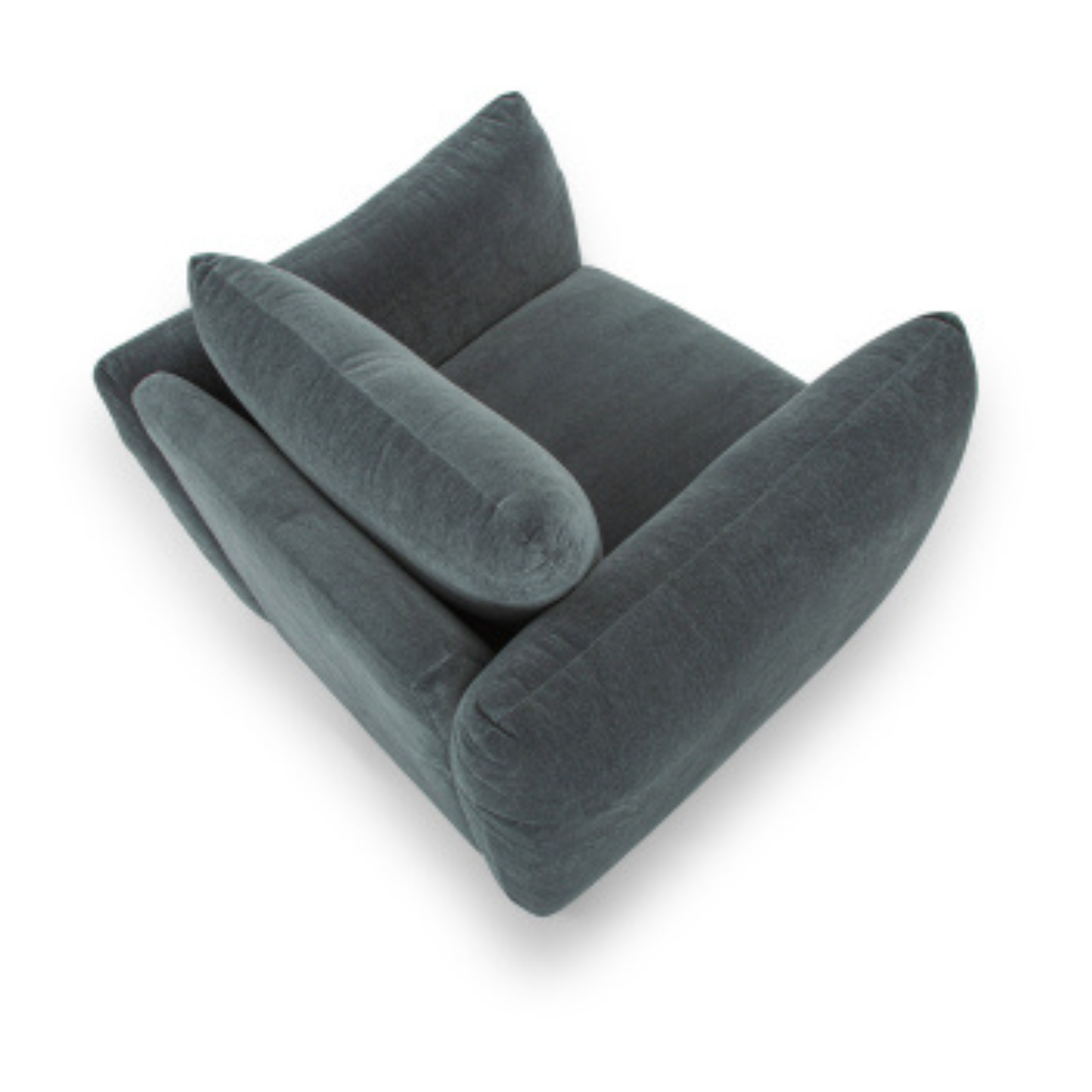 Grace Armchair - Dust Blue