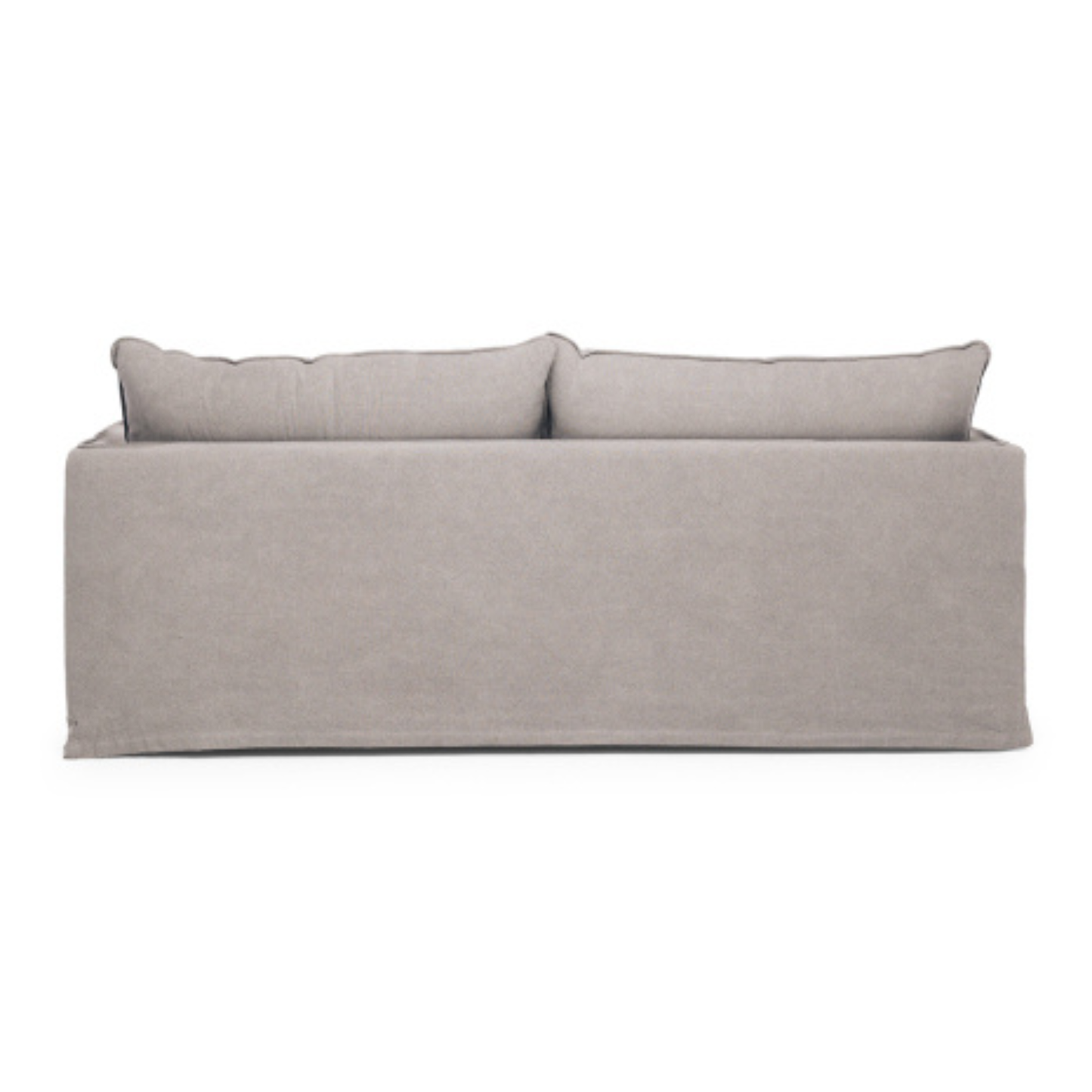 HAMILTON 3 Seat Slipcover Sofa - Cement