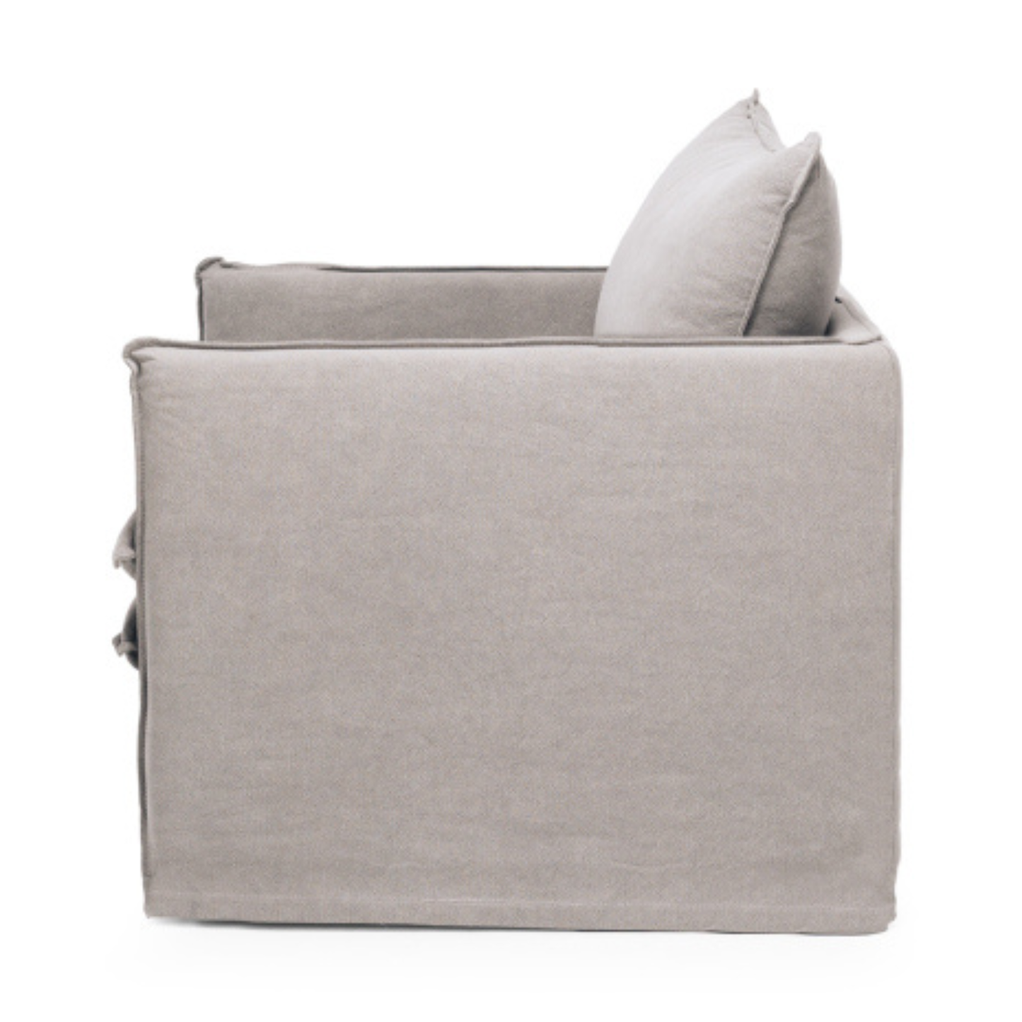 HAMILTON Armchair Slipcover Sofa - Cement