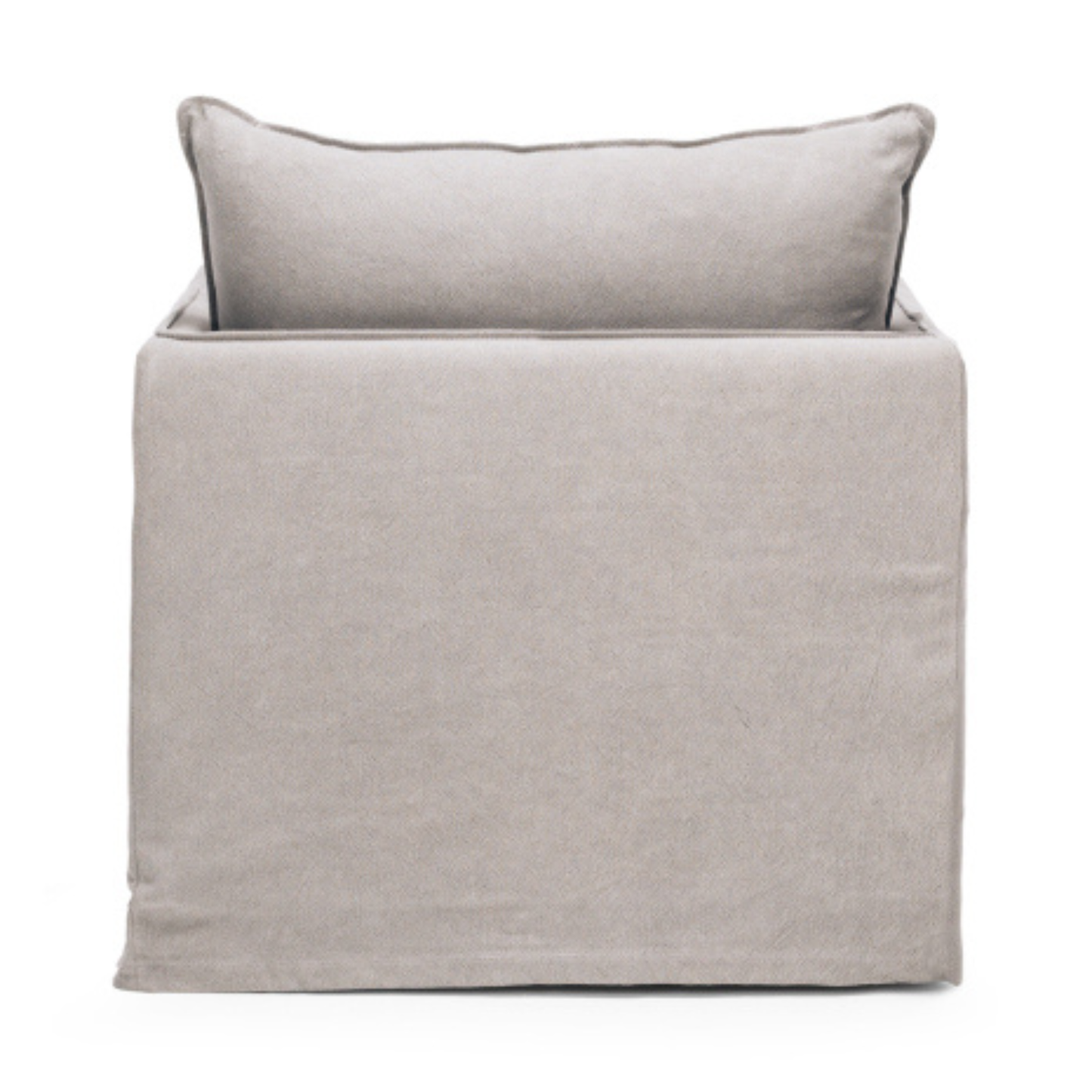 HAMILTON Armchair Slipcover Sofa - Cement