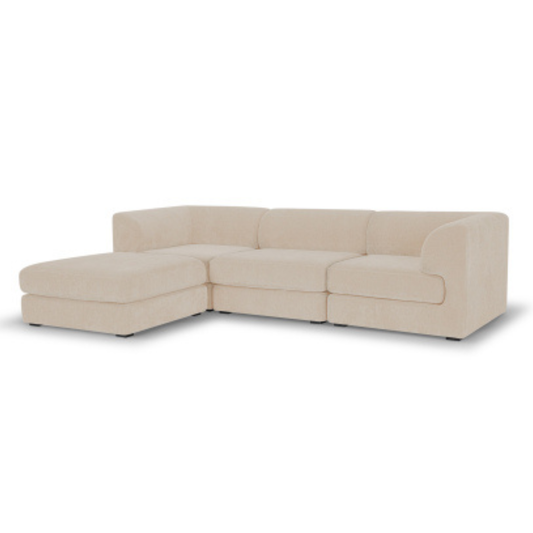 Harmony 3 Seater Modular Chaise Sand