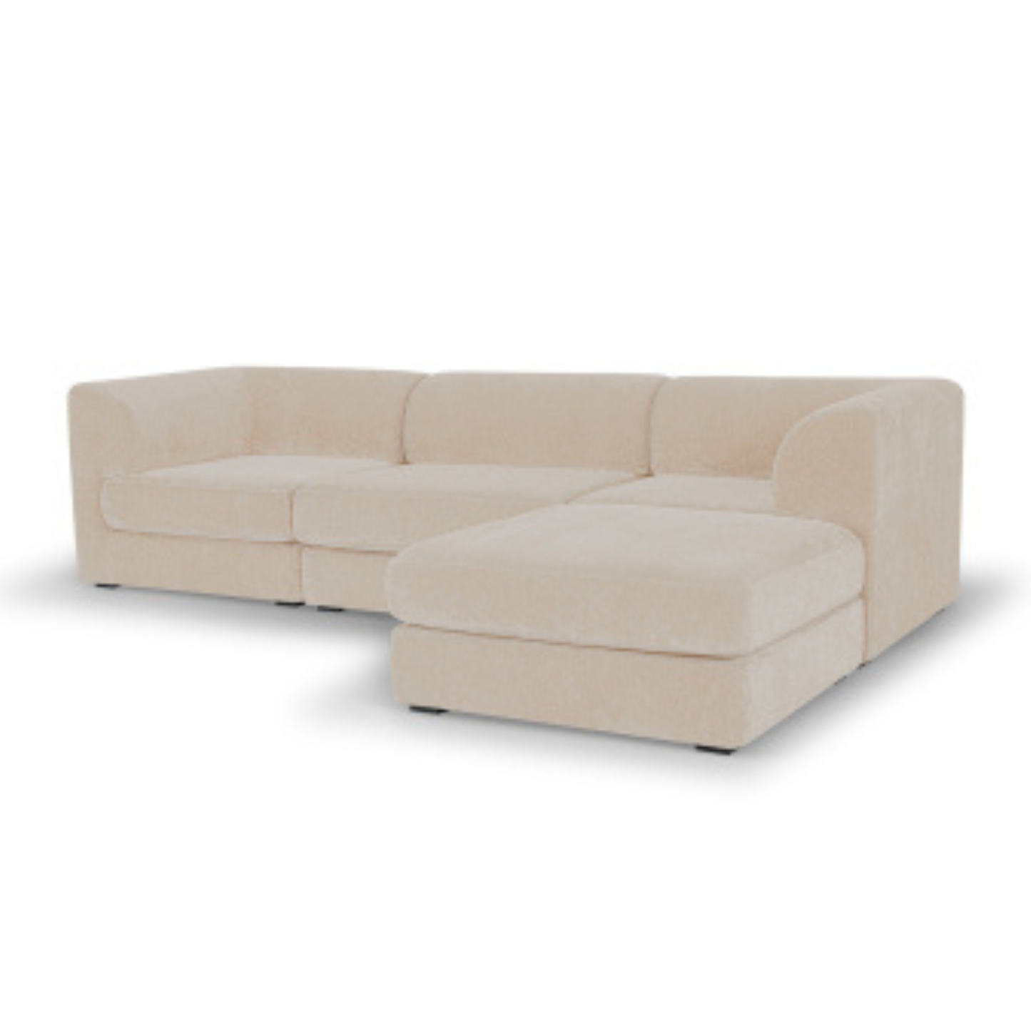 Harmony 3 Seater Modular Chaise Sand