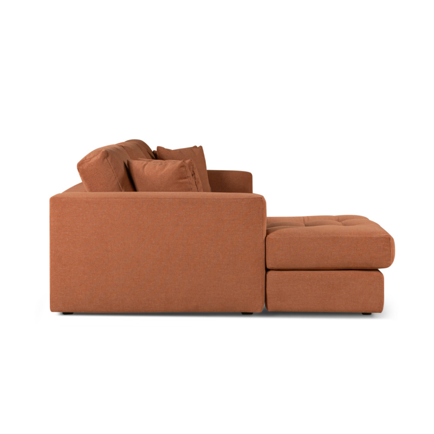 Hugo 3 Seater Chaise - Sunburn