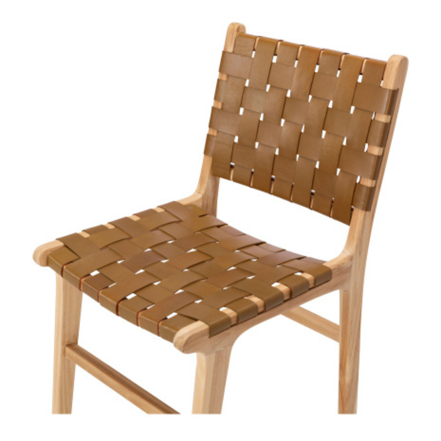 Indo Woven Dining Chair Saddle