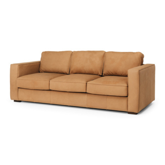 Maury 3-Seater in Tobacco Leather