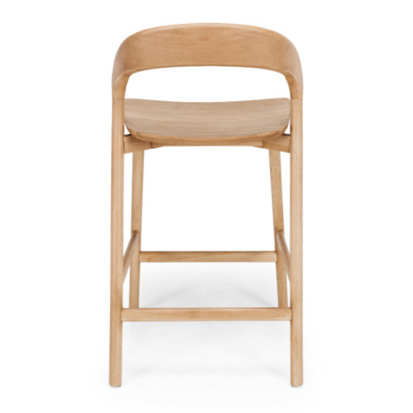Meg Barstool Natural Solid Seat