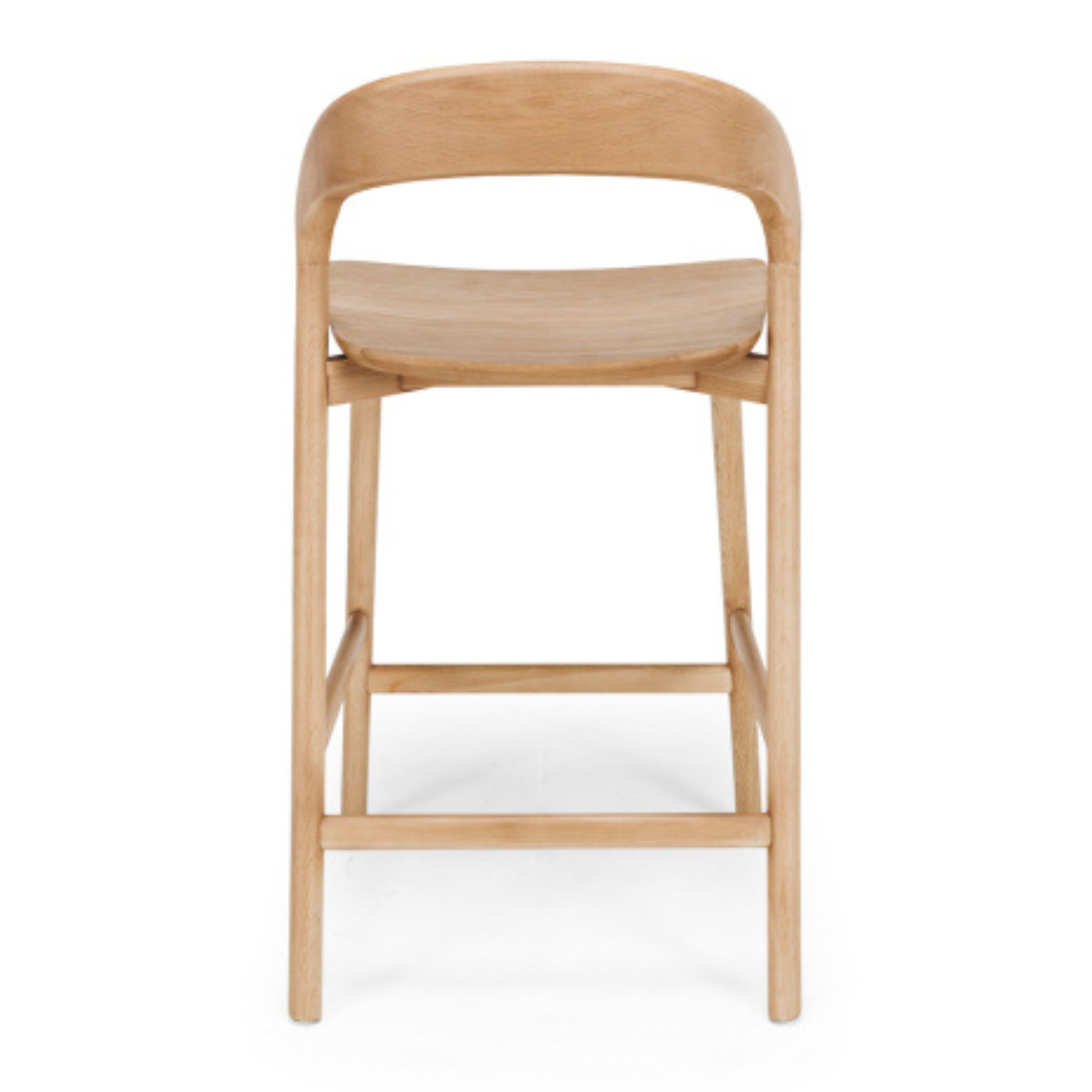 Meg Barstool Natural Solid Seat