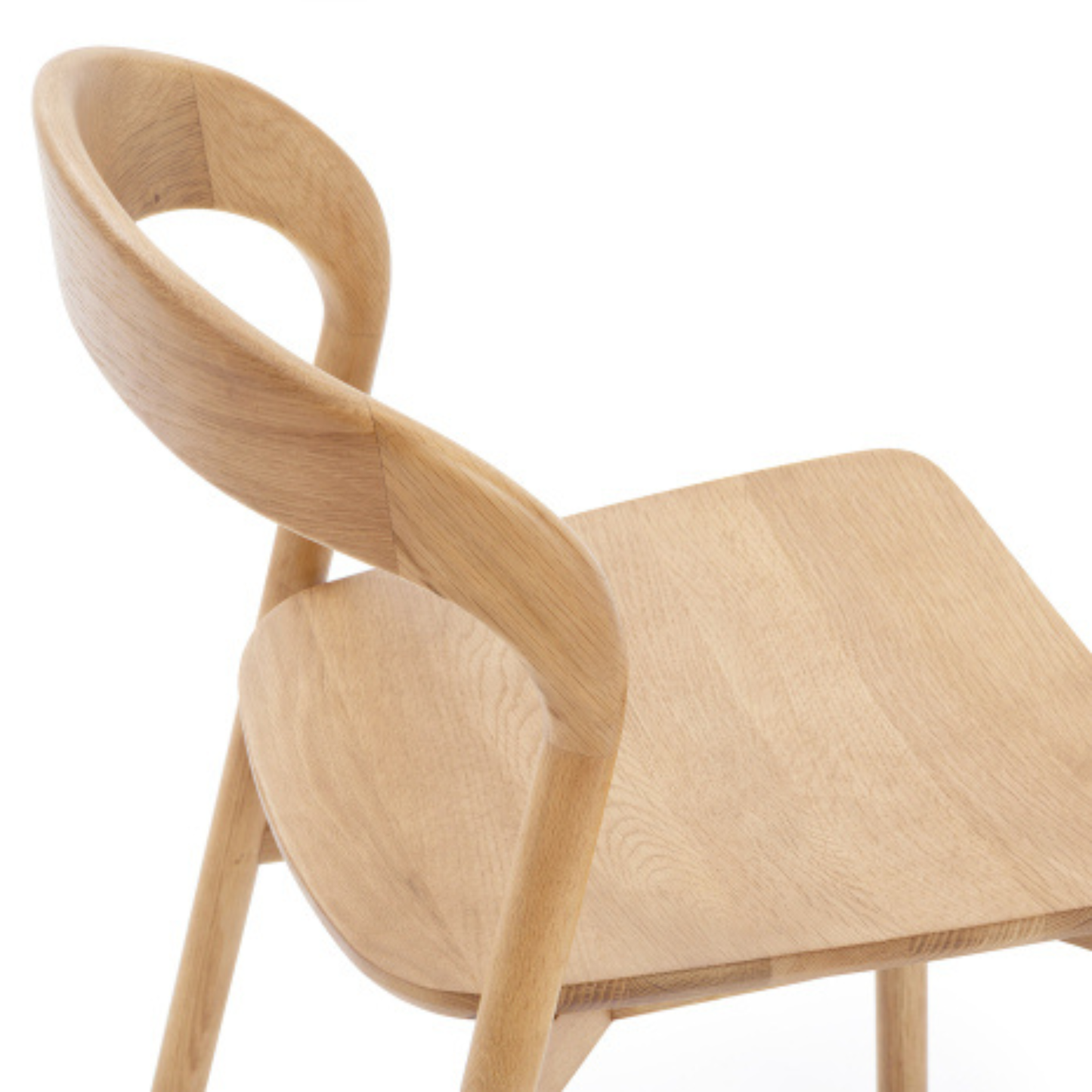 Meg Dining Chair Natural Solid Seat