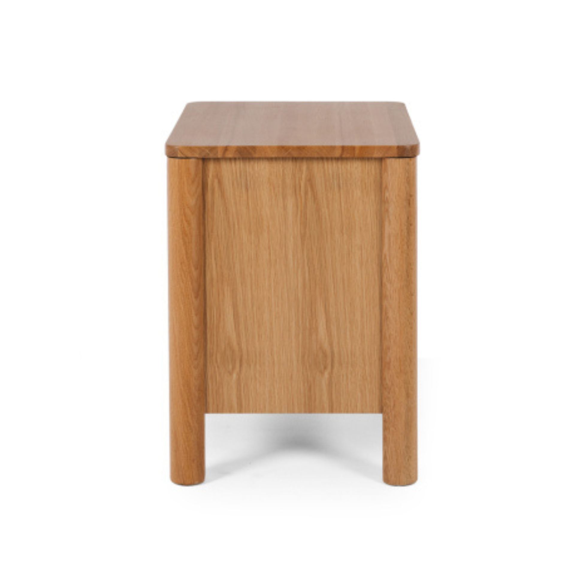 Meiko Natural Oak Bedside 2drw