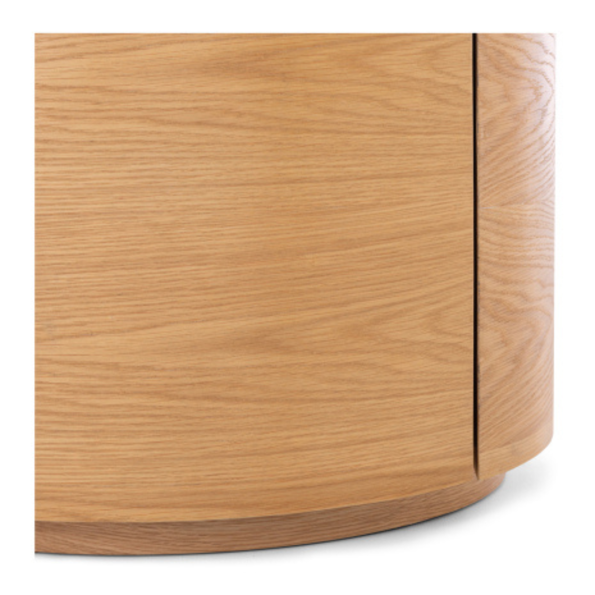 Muse Natural Oak Bedside 2drw (Oak Top)
