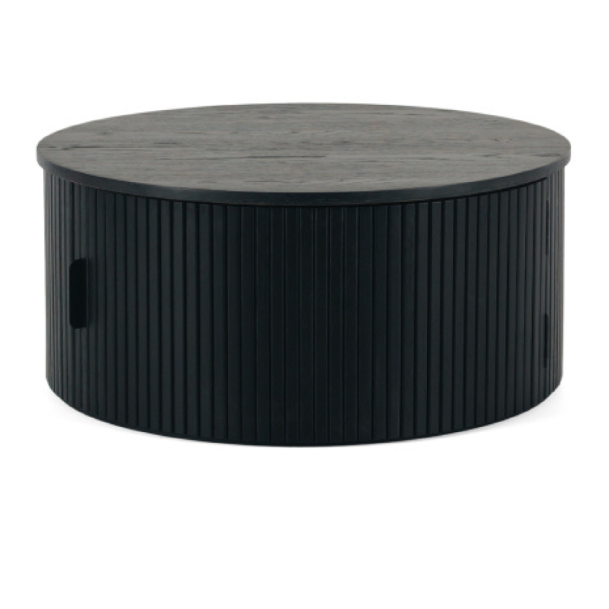Palliser Round Coffee Table (Black Oak)