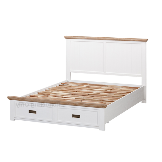 Parisian Queen Bed w/Drawers