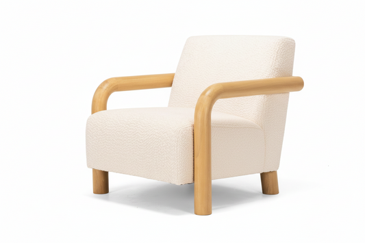Post Armchair Cream