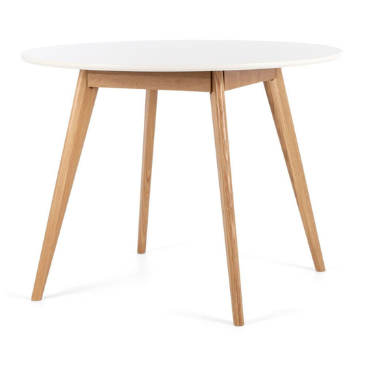 Radius 1m rd Dining Table (White Top)
