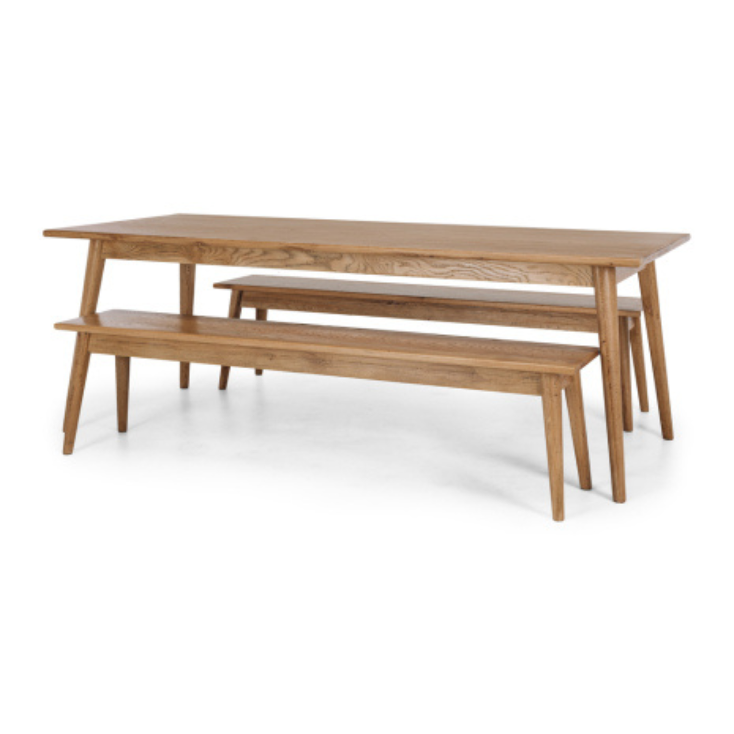 Reeves Dining Table 220 (Smoked Oak)