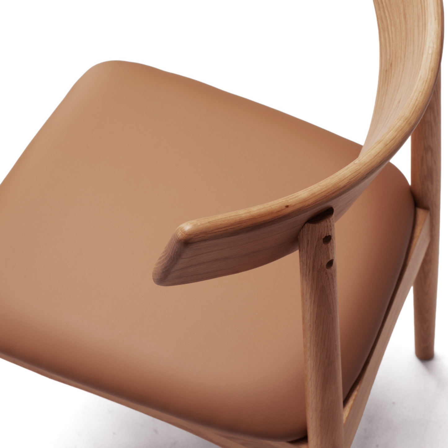Wagner Barstool Natural Oak Tan PU