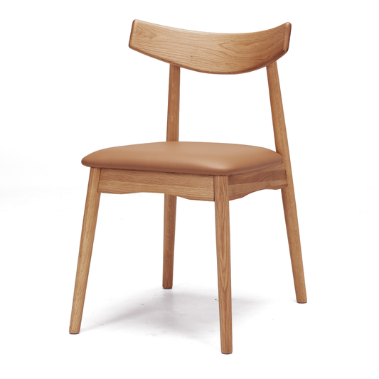 Wagner Chair Natural Oak Tan PU