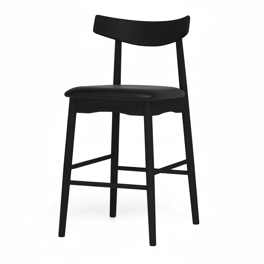 Wagner Barstool Black Oak