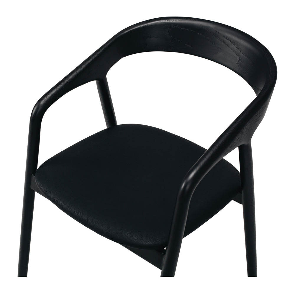 Nora Dining Chair Black Accent 