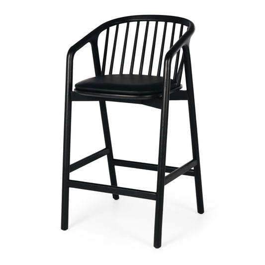 Nord Barstool Black PU Seat