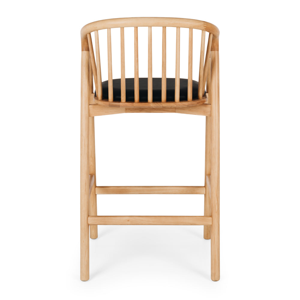 Nord Barstool Natural Back View 