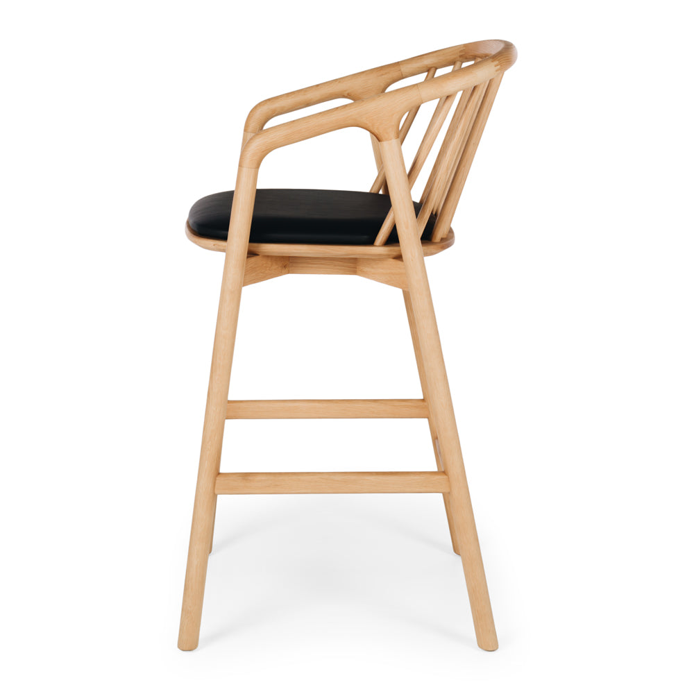 Nord Barstool Natural Side View