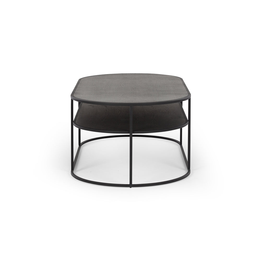 DECO Coffee Table Black Oak
