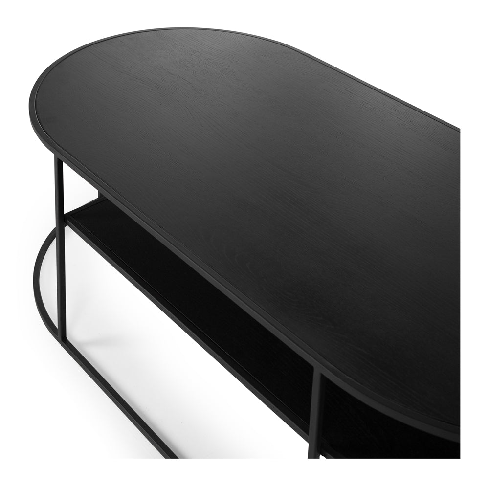 DECO Coffee Table Black Oak