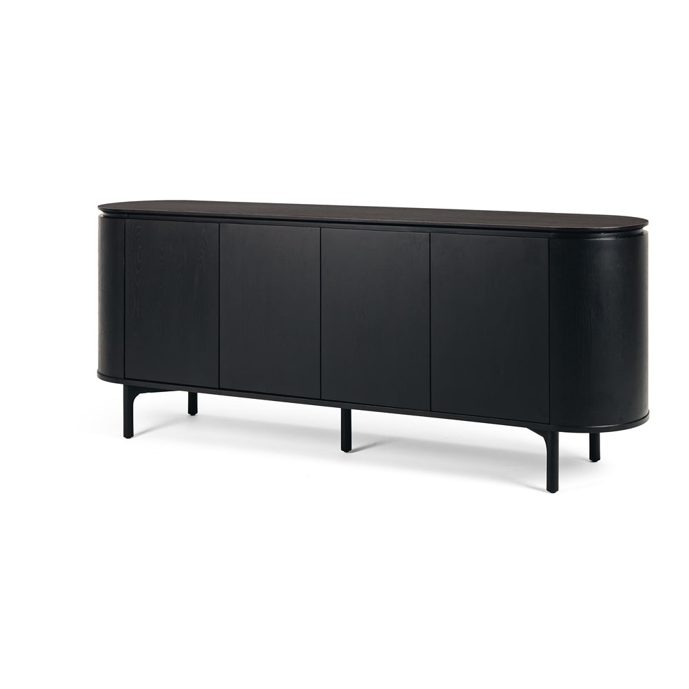 Kontur Sideboard Black Angle