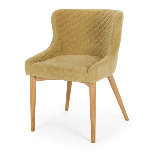 Paris Dining Chair Honey Gold Velvet