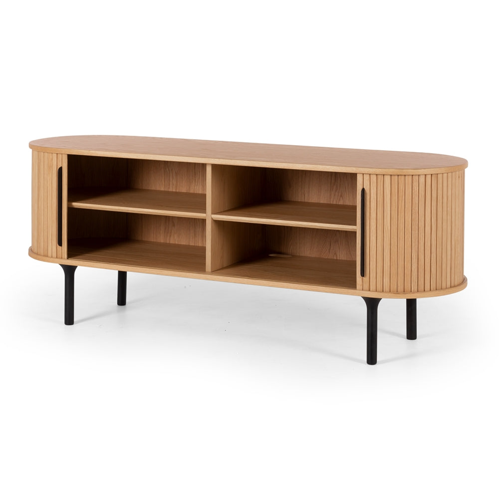 Pallister TV Unit Natural Open Doors 