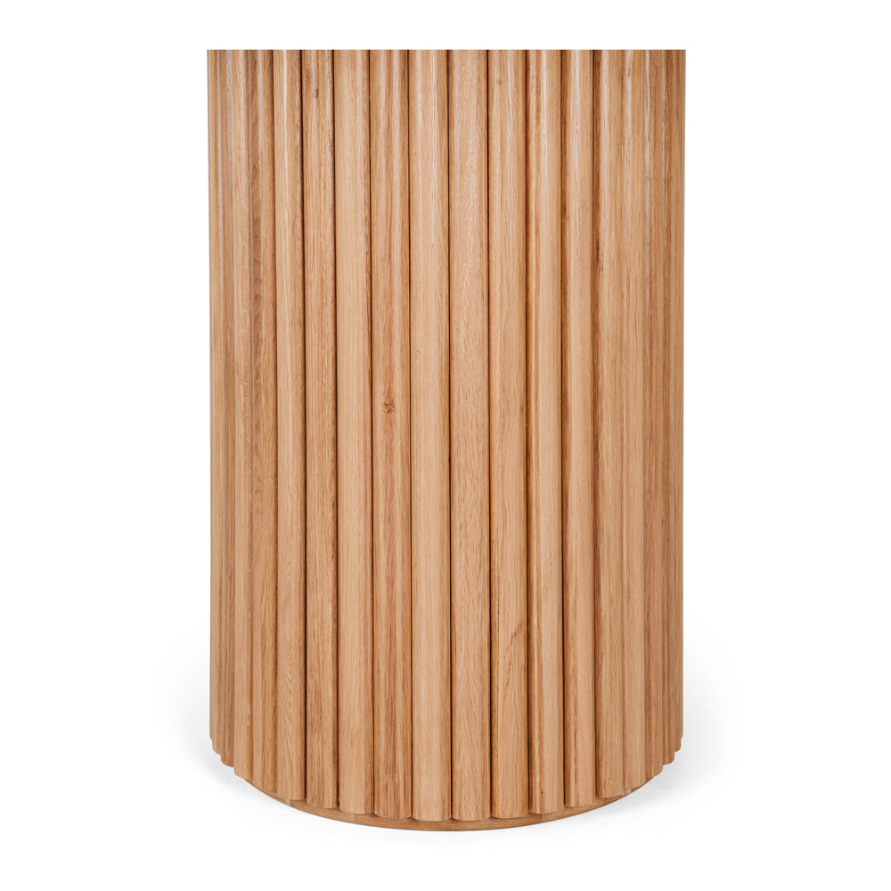 Rho Dining Table 120rd (Natural Oak) Table Base