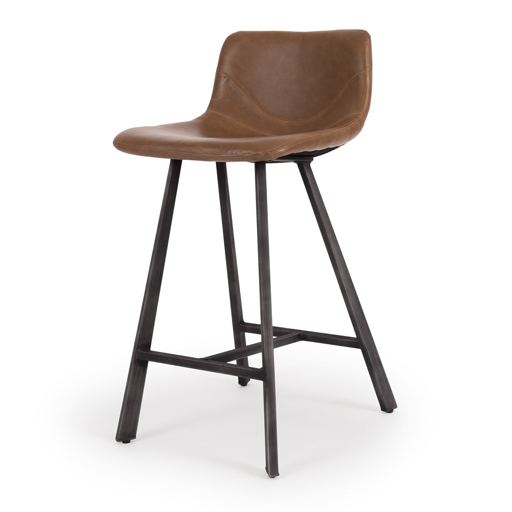 Rustic Barstool Conyac PU