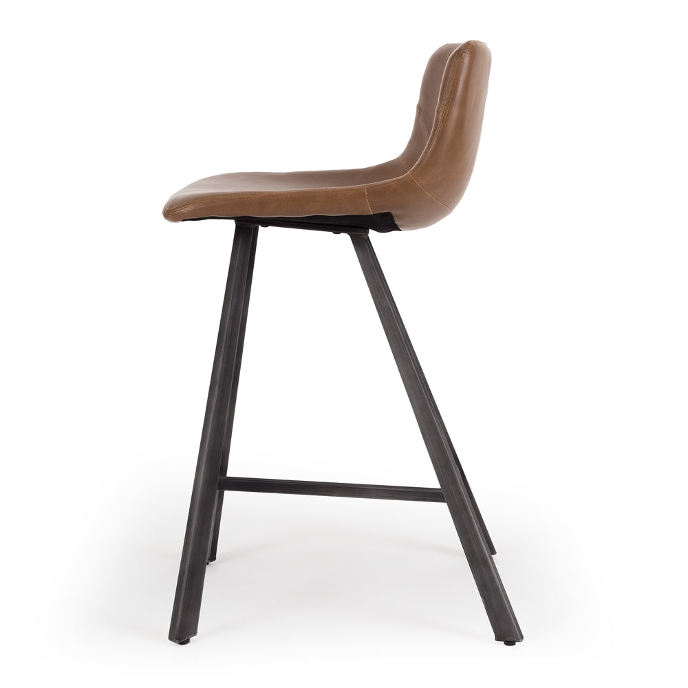 Rustic Barstool Conyac PU Side
