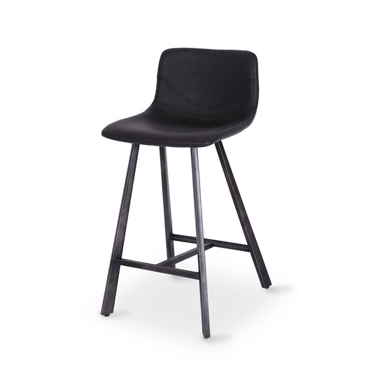 Rustic Barstool Grey PU