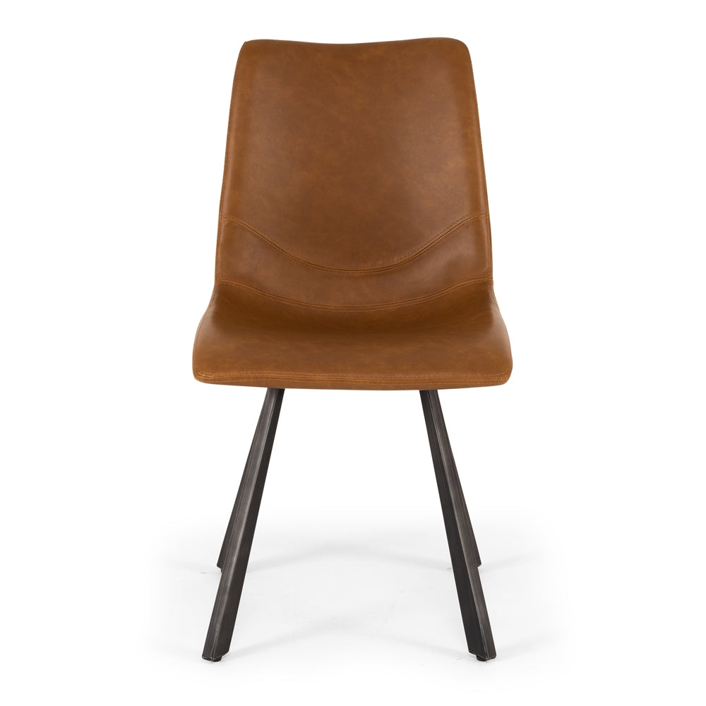 Rustic Dining Chair Conyac Front 