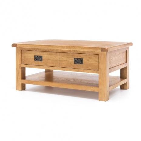 Salisbury Large Coffee Table c/w 1 Large drawer (KD)