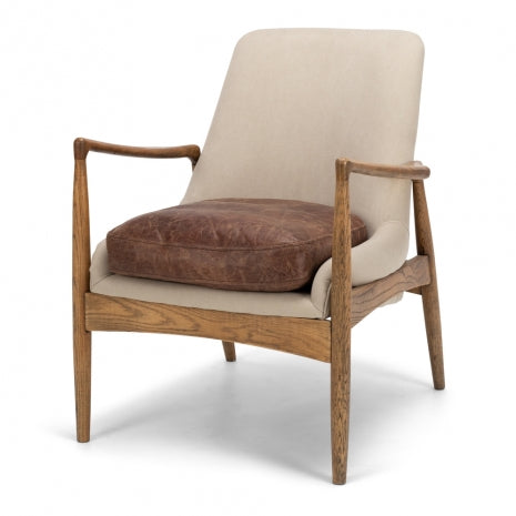 Steiner Armchair Canvas Cement