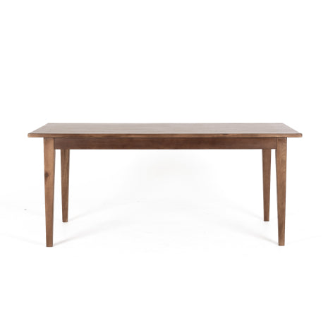 Solid Wooden Table 180 Deep Oak Colour 6 seater 