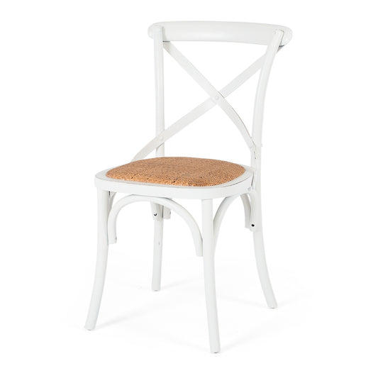 Villa Cross Dining Chair White 